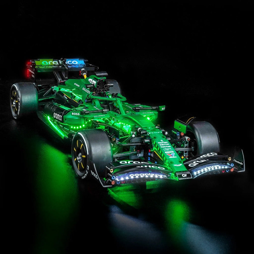BrickBling Light Kit for LEGO Technic Aston Martin Aramco AMR25 F1 Car 42240 - view 4