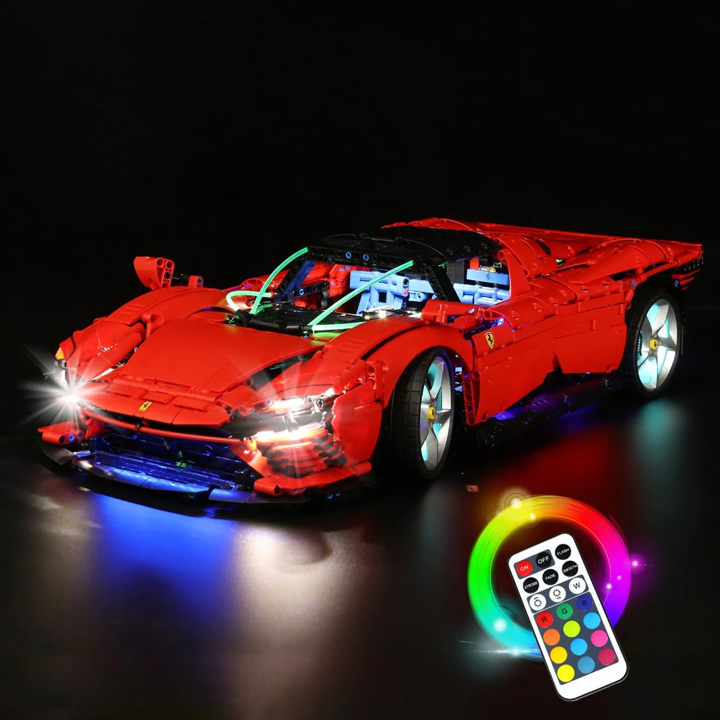 BrickBling Light Kit for LEGO Technic Ferrari Daytona SP3 42143 - view 3