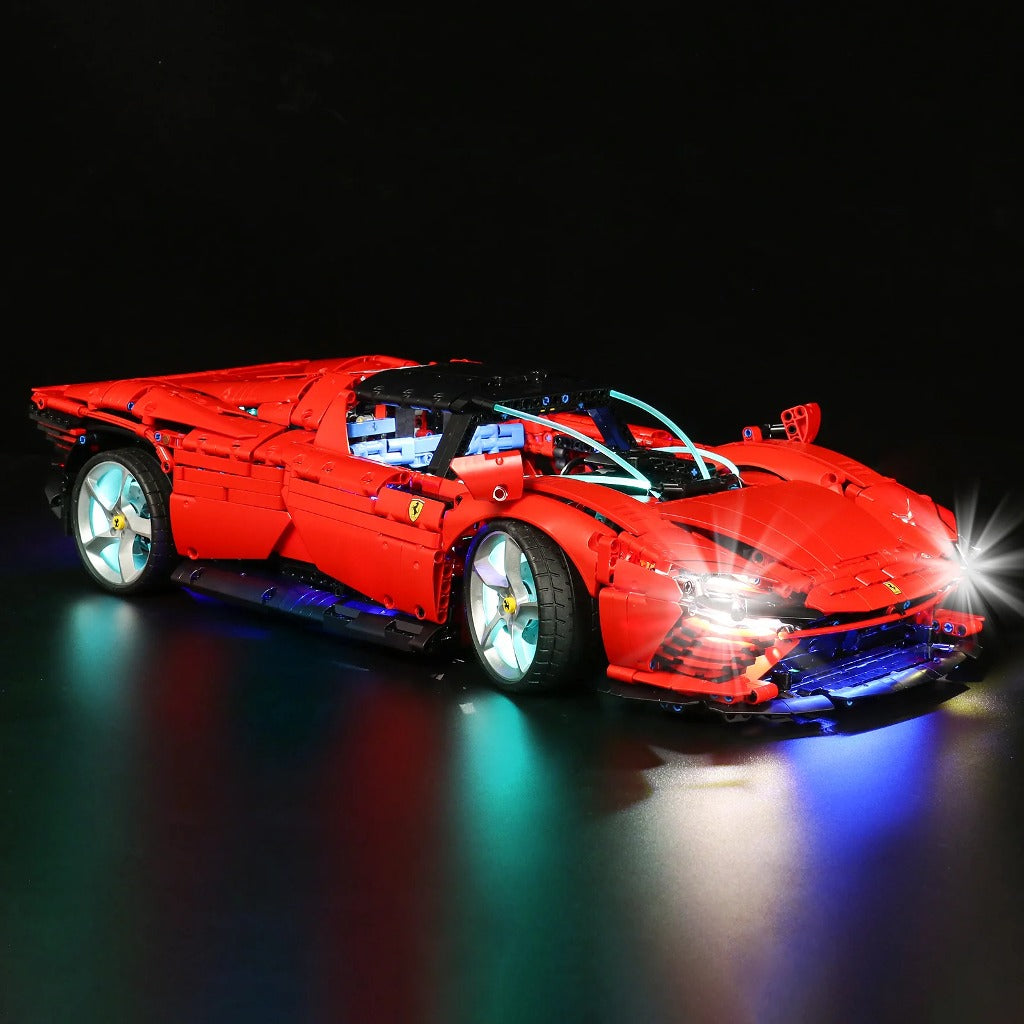 BrickBling Light Kit for LEGO Technic Ferrari Daytona SP3 42143 - view 4