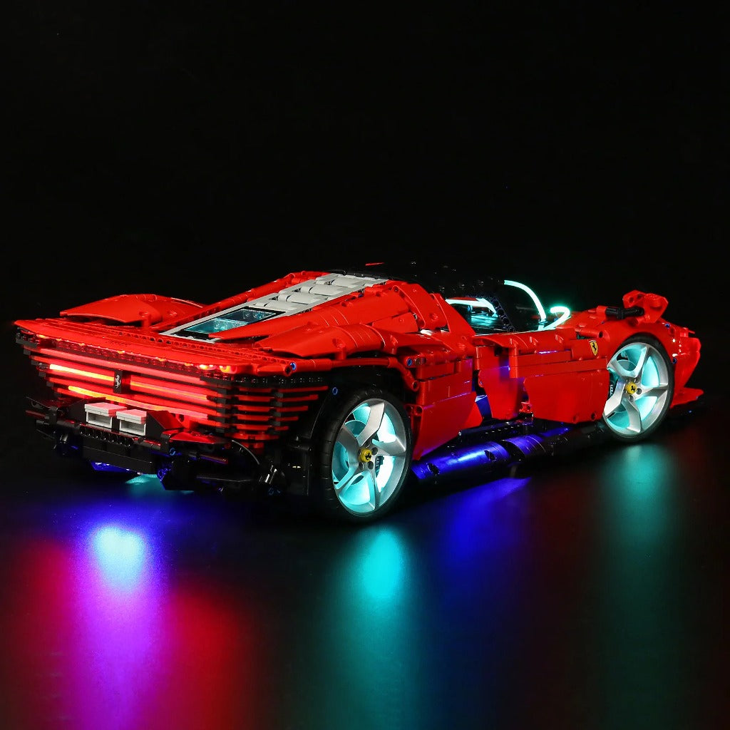 BrickBling Light Kit for LEGO Technic Ferrari Daytona SP3 42143 - view 6