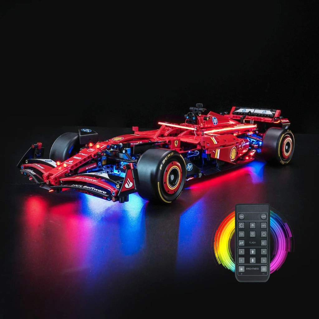 BrickBling Light Kit for LEGO Technic Ferrari SF-24 F1 Car 42207 - view 2