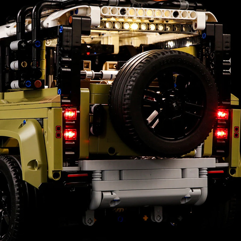 BrickBling Light Kit for LEGO Technic Land Rover Defender 42110 - view 5