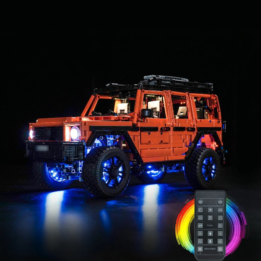BrickBling Light Kit for LEGO Technic Mercedes-Benz G 500 PROFESSIONAL Line 42177 GC Version - view 2