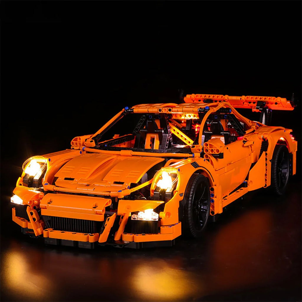 BrickBling Light Kit for LEGO Technic Porsche 911 GT3 RS 42056 - view 4