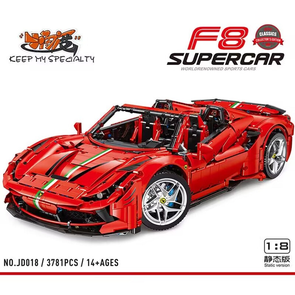 CBOX Ferrari F8 (JD018) building set