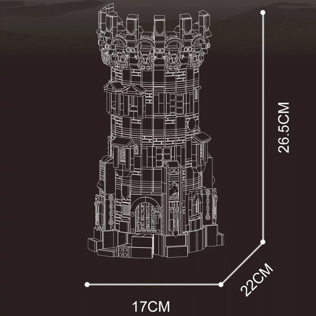 CBOX Middle Ages Wizard Tower (JD047) building set - view 3