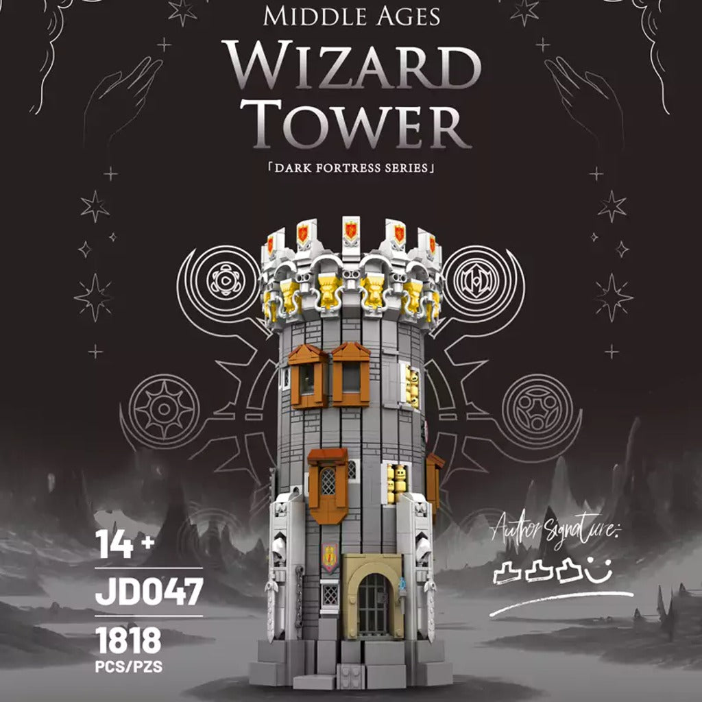 CBOX Middle Ages Wizard Tower (JD047) building set