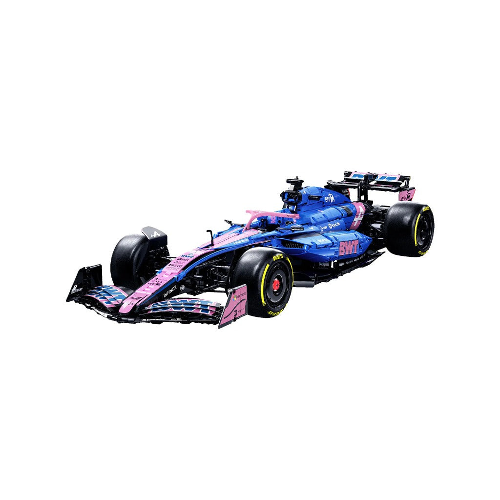 CaDA 1:8 Alpine A525 Formula 1 Car (C64012W) building set - view 2