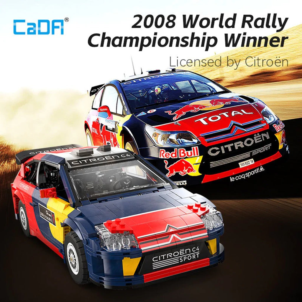 CaDA 2008 Citroen C4 WRC (C62005W) building set