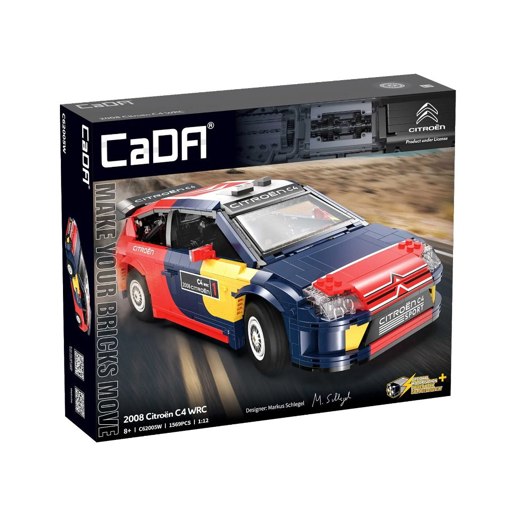 CaDA 2008 Citroen C4 WRC (C62005W) building set - view 6