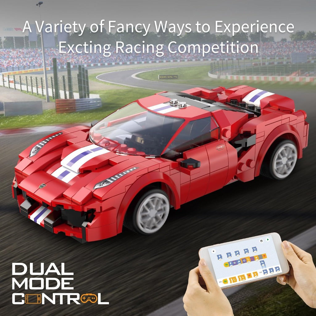 CaDA 488 Race Car (C51072W) building set - view 2