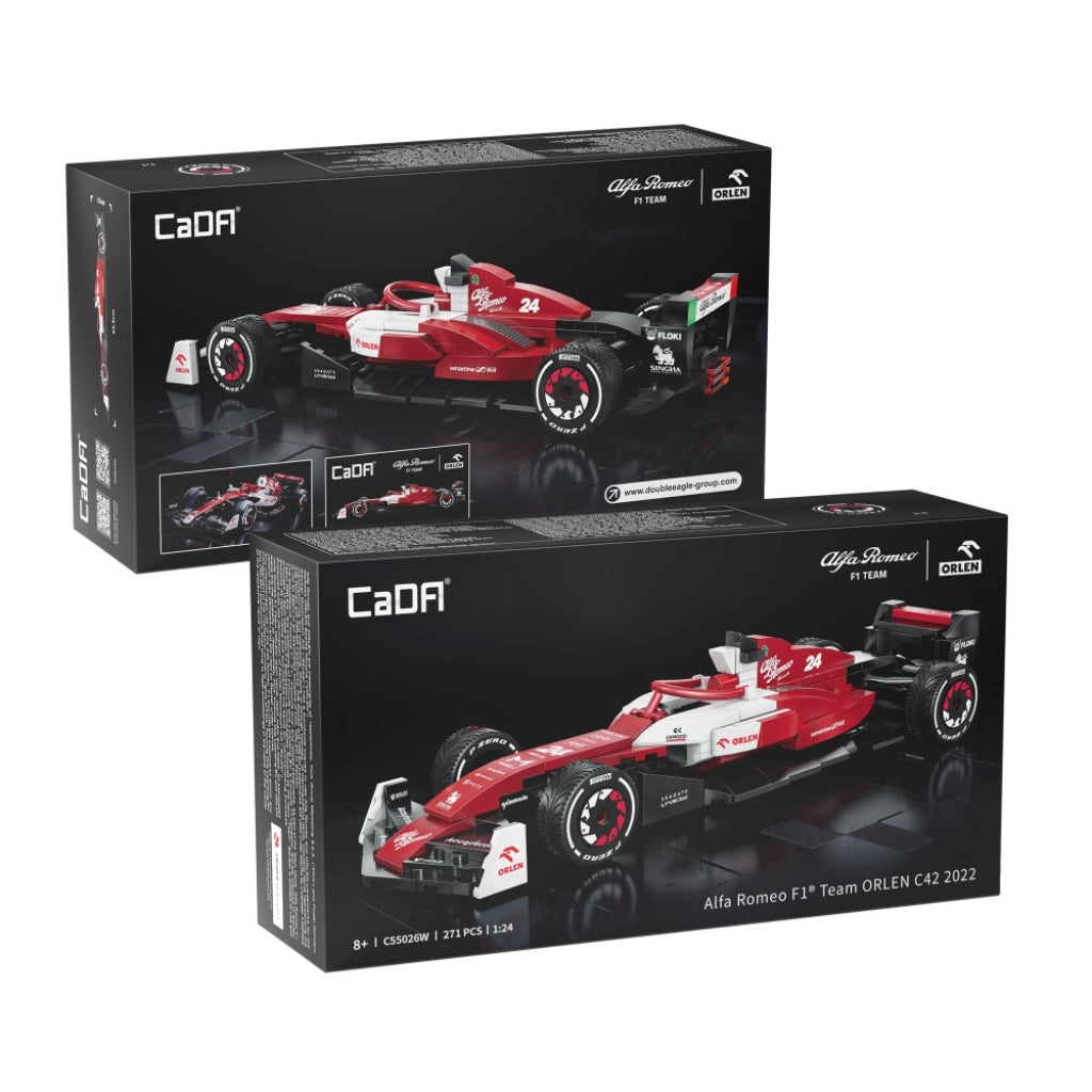 CaDA Alfa Romeo F1 Team ORLEN C42 (C55026W) building set - view 5