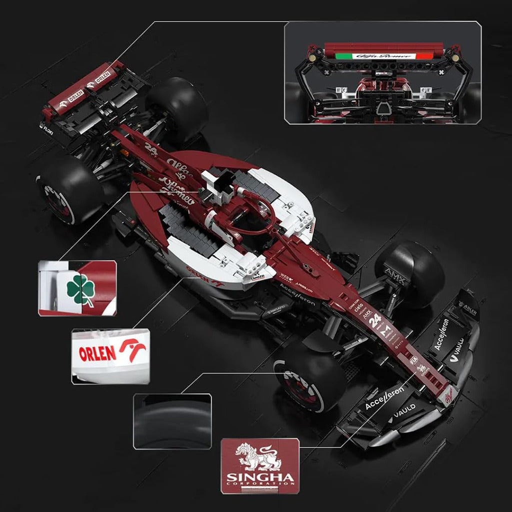 CaDA Alfa Romeo F1 Team Orlen C42 (C64005W) building set - view 6