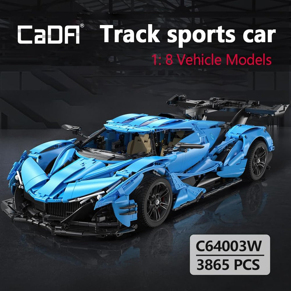 CaDA Apollo IE V12 Hypercar (C64003W) building set - view 4