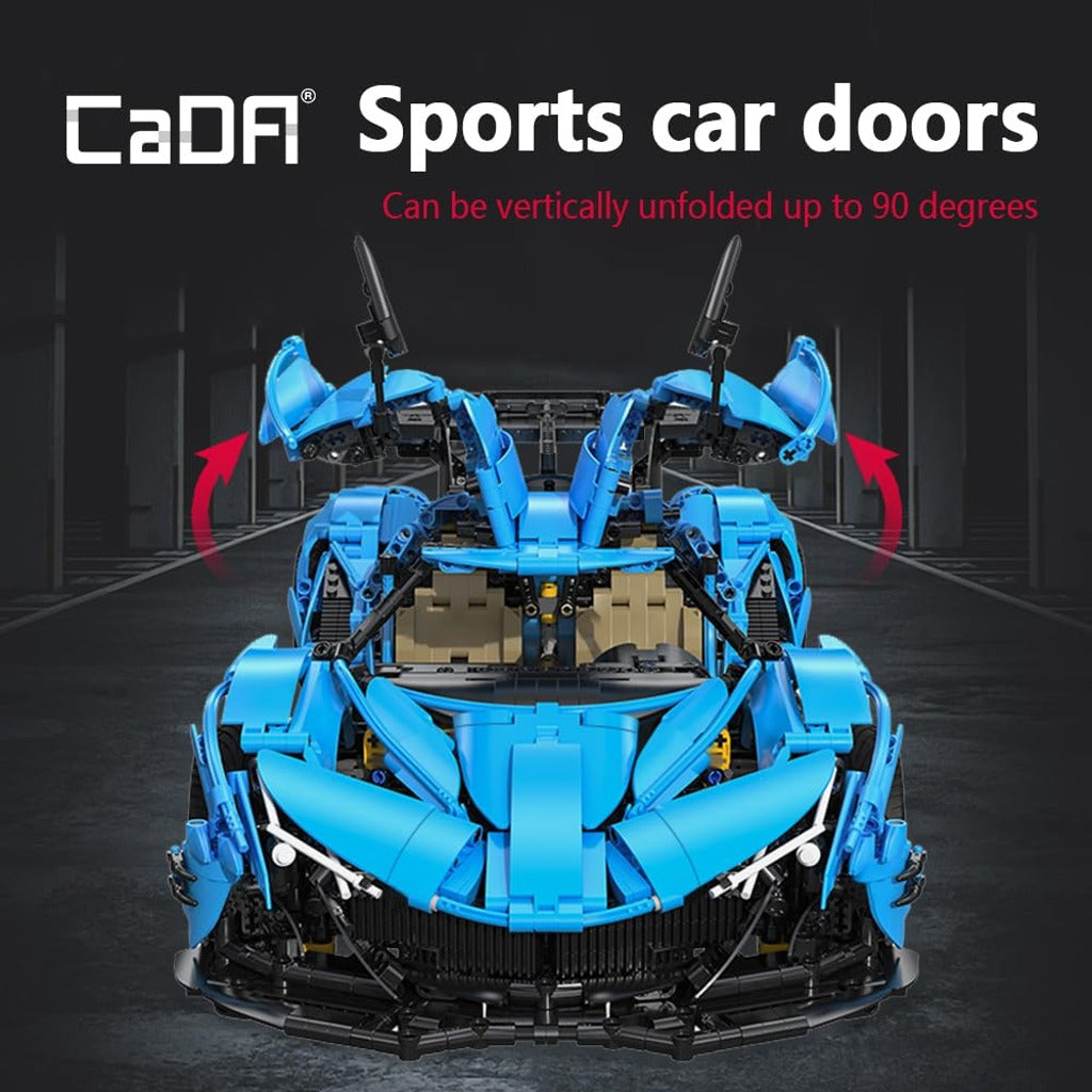 CaDA Apollo IE V12 Hypercar (C64003W) building set - view 5