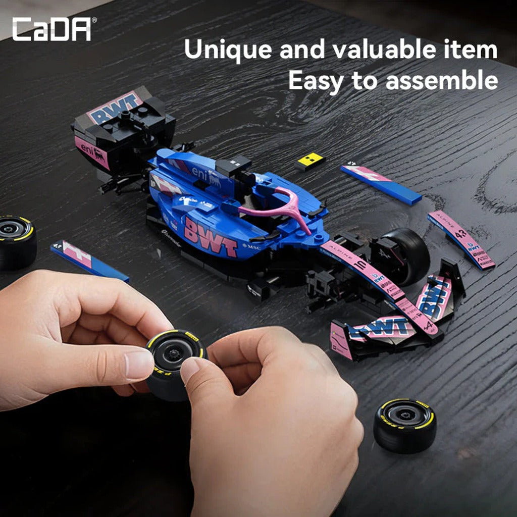 CaDA BWT ALPINE FORMULA ONE A525 (C55024W) building set - view 6