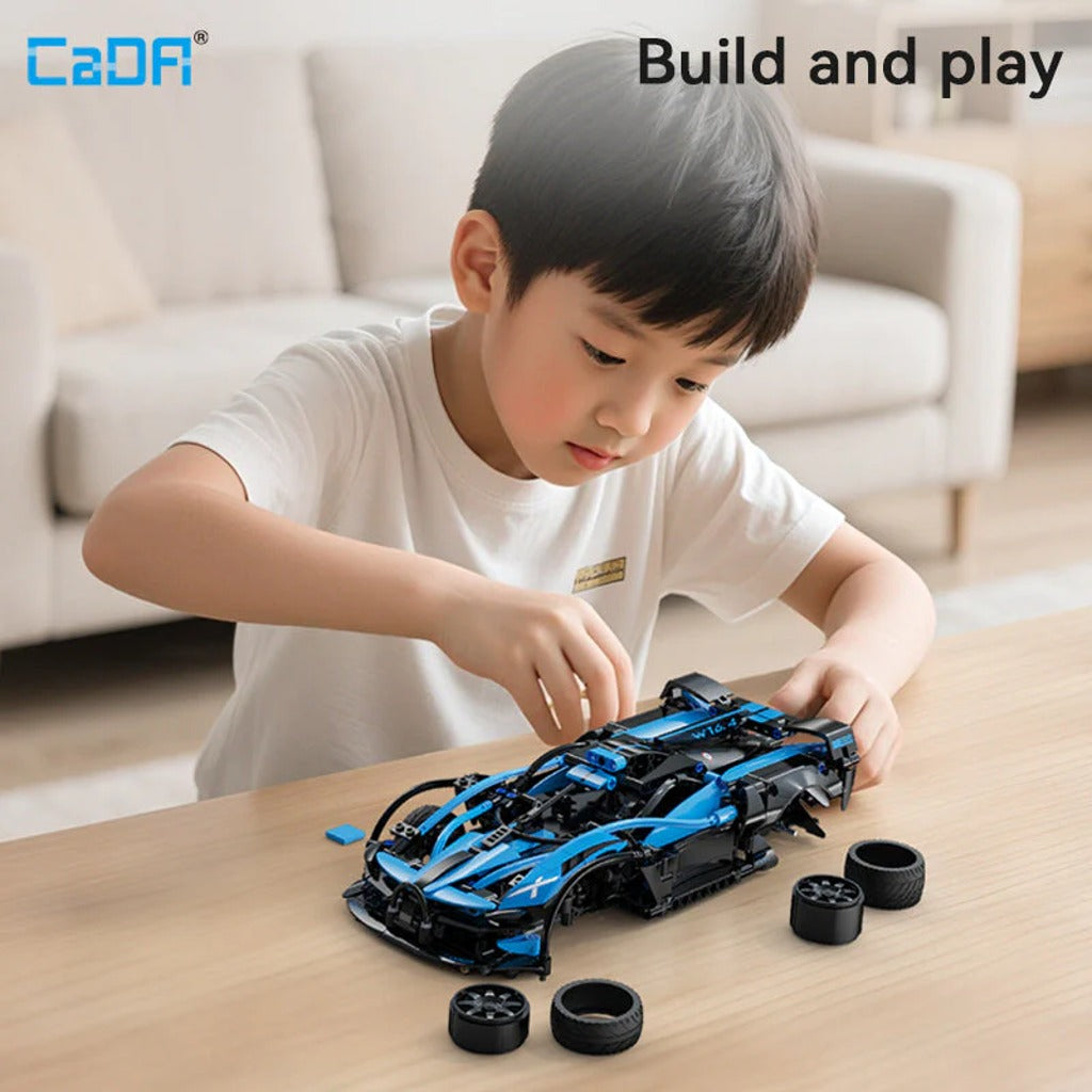 CaDA Bluefire Specter Car (C51302W) building set - view 6