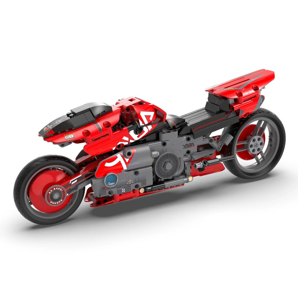 CaDA Cyber CT-3X Motorcycle (C64001W) building set - view 3