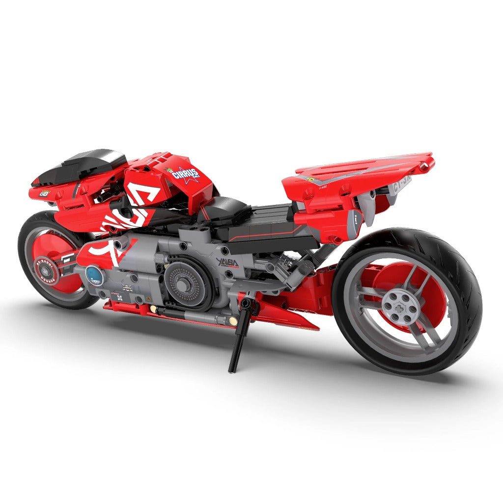 CaDA Cyber CT-3X Motorcycle (C64001W) building set - view 5