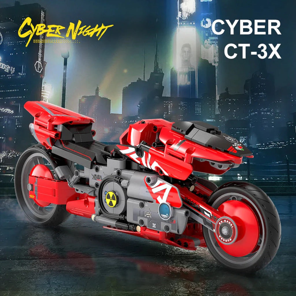 CaDA Cyber CT-3X Motorcycle (C64001W) building set