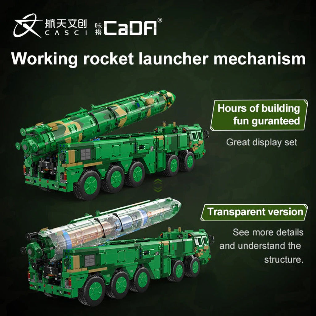 CaDA DongFeng-21D Anti-Ship Ballistic Missile (C56031W) building set - view 4