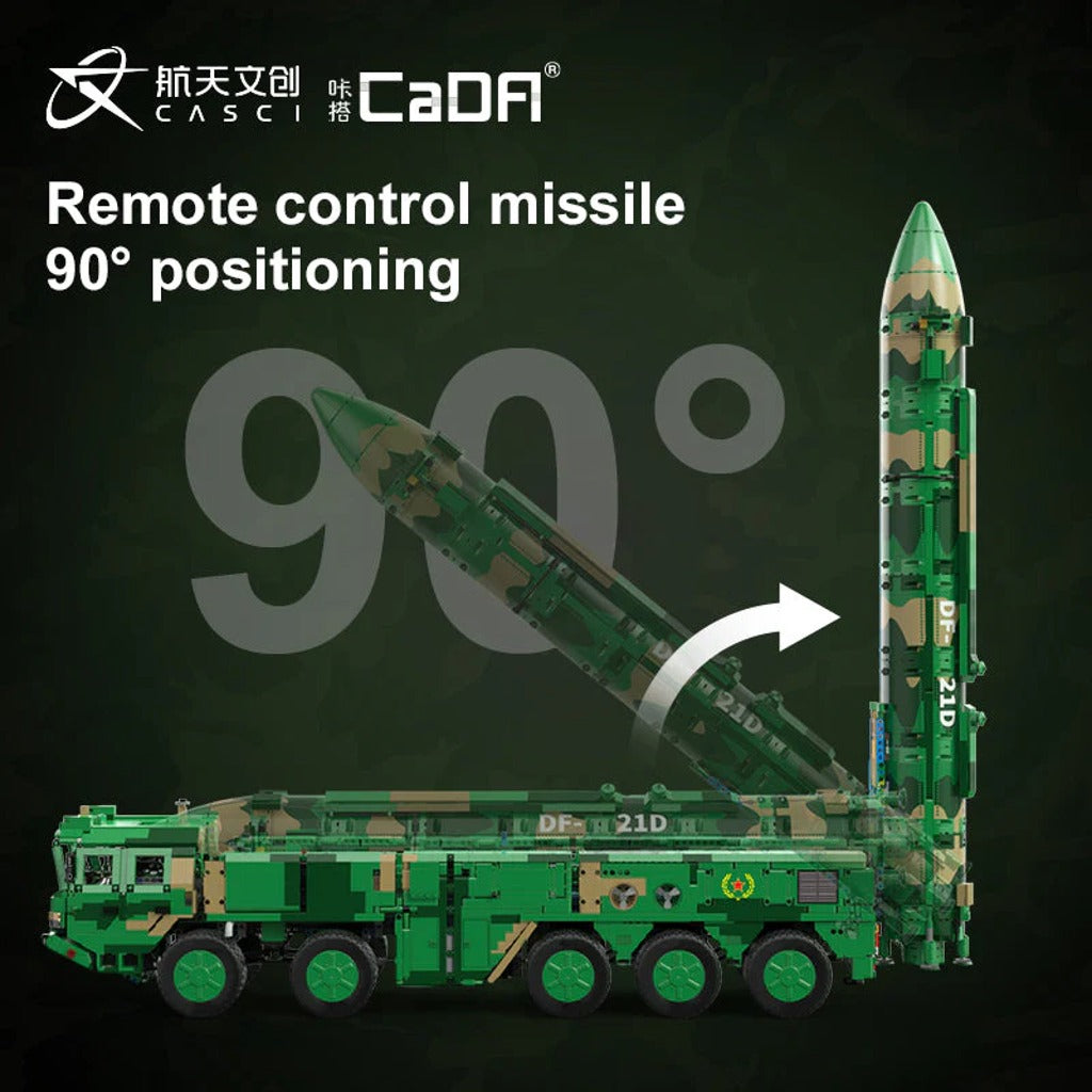 CaDA DongFeng-21D Anti-Ship Ballistic Missile (C56031W) building set - view 5