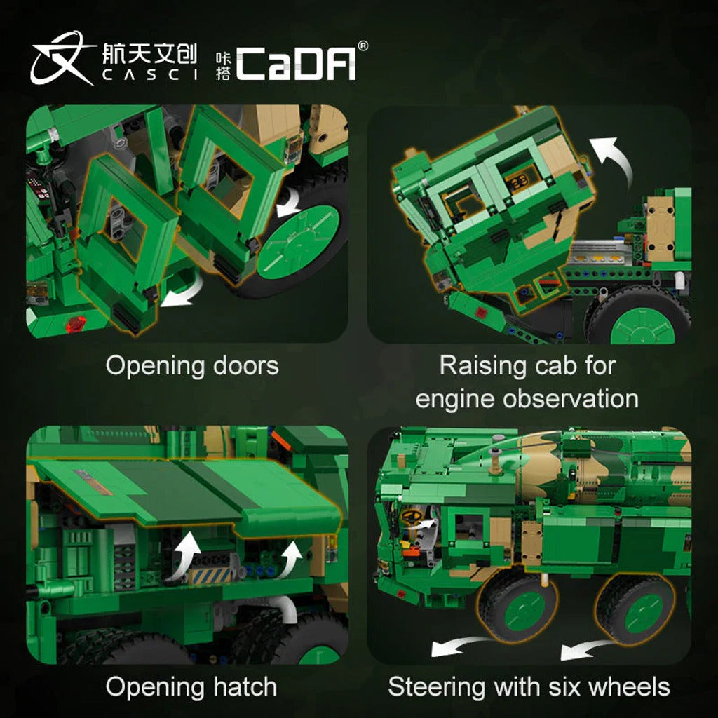 CaDA DongFeng-21D Anti-Ship Ballistic Missile (C56031W) building set - view 7