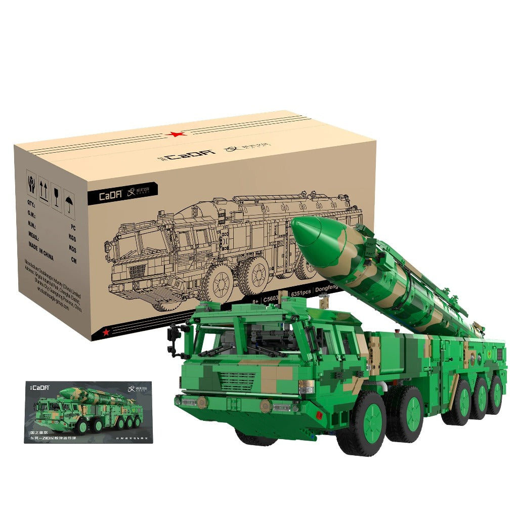 CaDA DongFeng-21D Anti-Ship Ballistic Missile (C56031W) building set - view 3