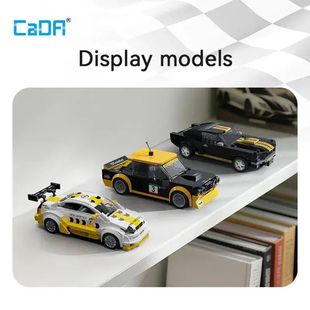 CaDA Fiat 131 Abarth Racing (C55035W) building set - view 4