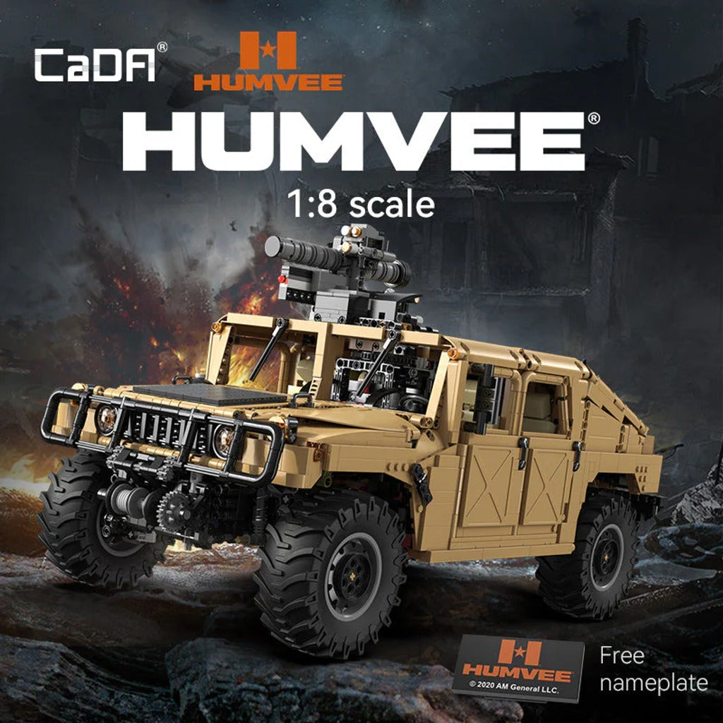 CaDA Humvee Vehicle 1:8 (C61036W) building set