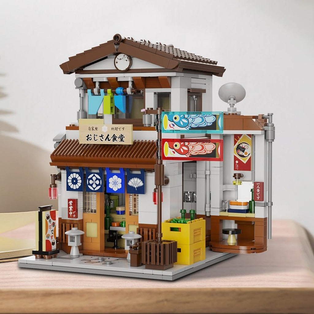 CaDA Japanese Style Canteen (C66014W) building set - view 3