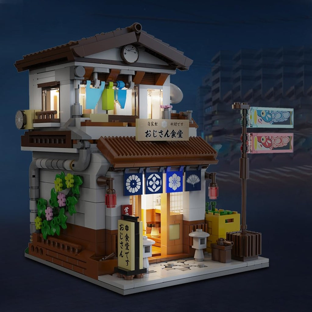 CaDA Japanese Style Canteen (C66014W) building set - view 8