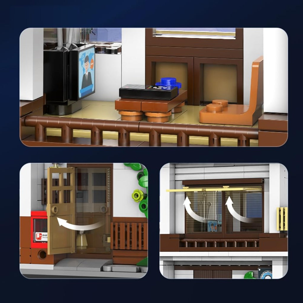 CaDA Japanese Style Canteen (C66014W) building set - view 5