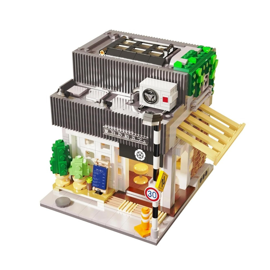 CaDA Japanese Summer Coffee House (C66007W) building set - view 2