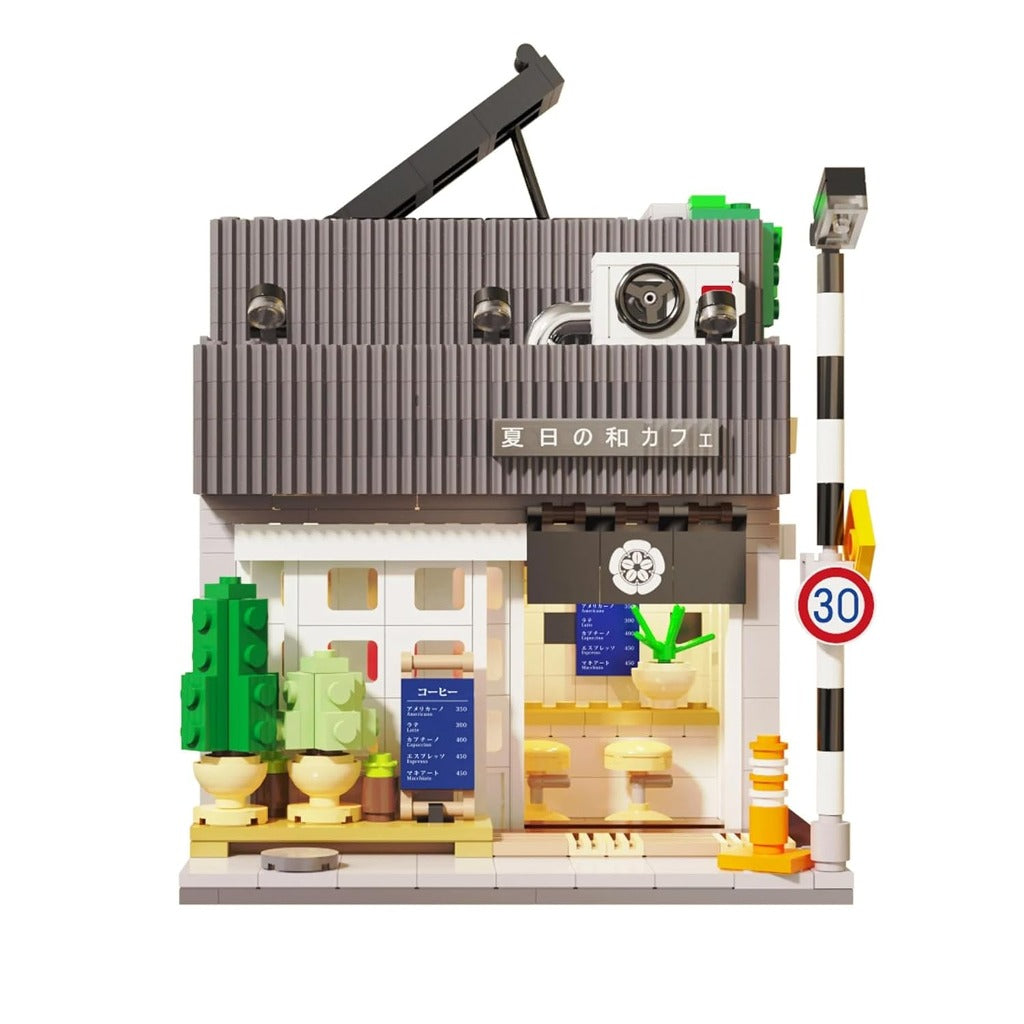 CaDA Japanese Summer Coffee House (C66007W) building set - view 5