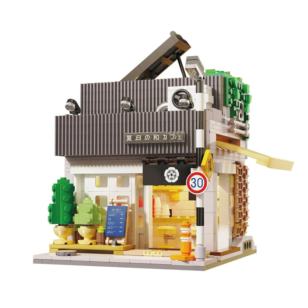CaDA Japanese Summer Coffee House (C66007W) building set - view 6