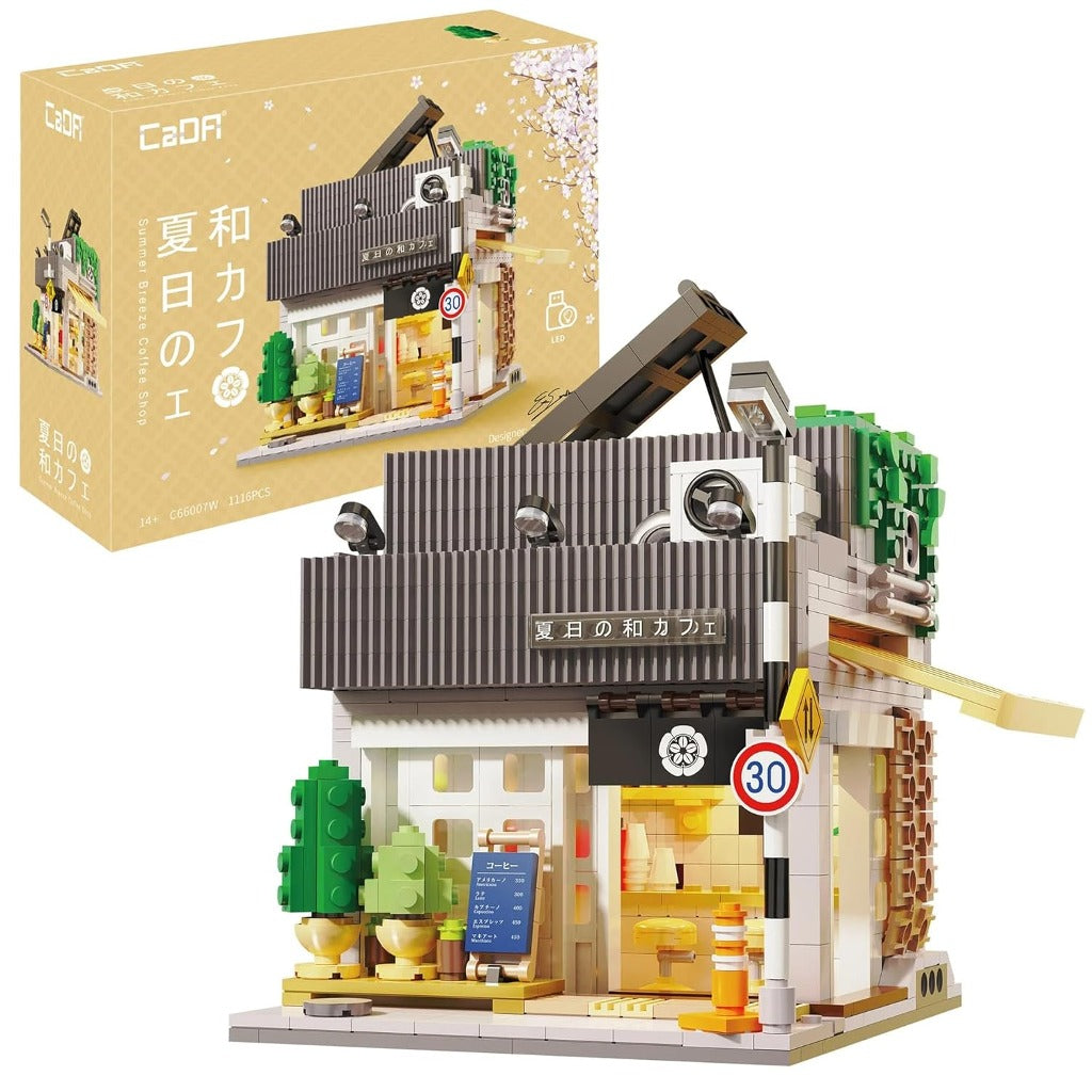 CaDA Japanese Summer Coffee House (C66007W) building set