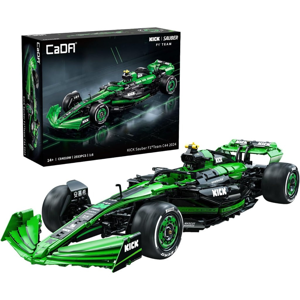 CaDA 1:8 KICK Sauber F1 Team C44 (C64010W) building set