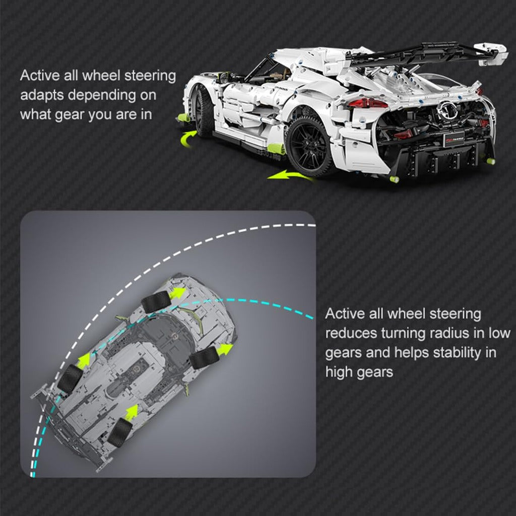 CaDA Koenigsegg Fantasma (C61048W) building set - view 4
