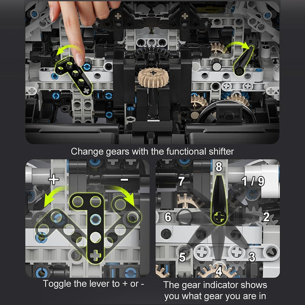 CaDA Koenigsegg Fantasma (C61048W) building set - view 5