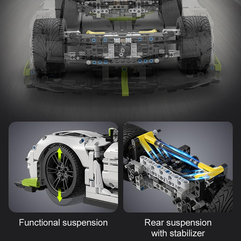 CaDA Koenigsegg Fantasma (C61048W) building set - view 8