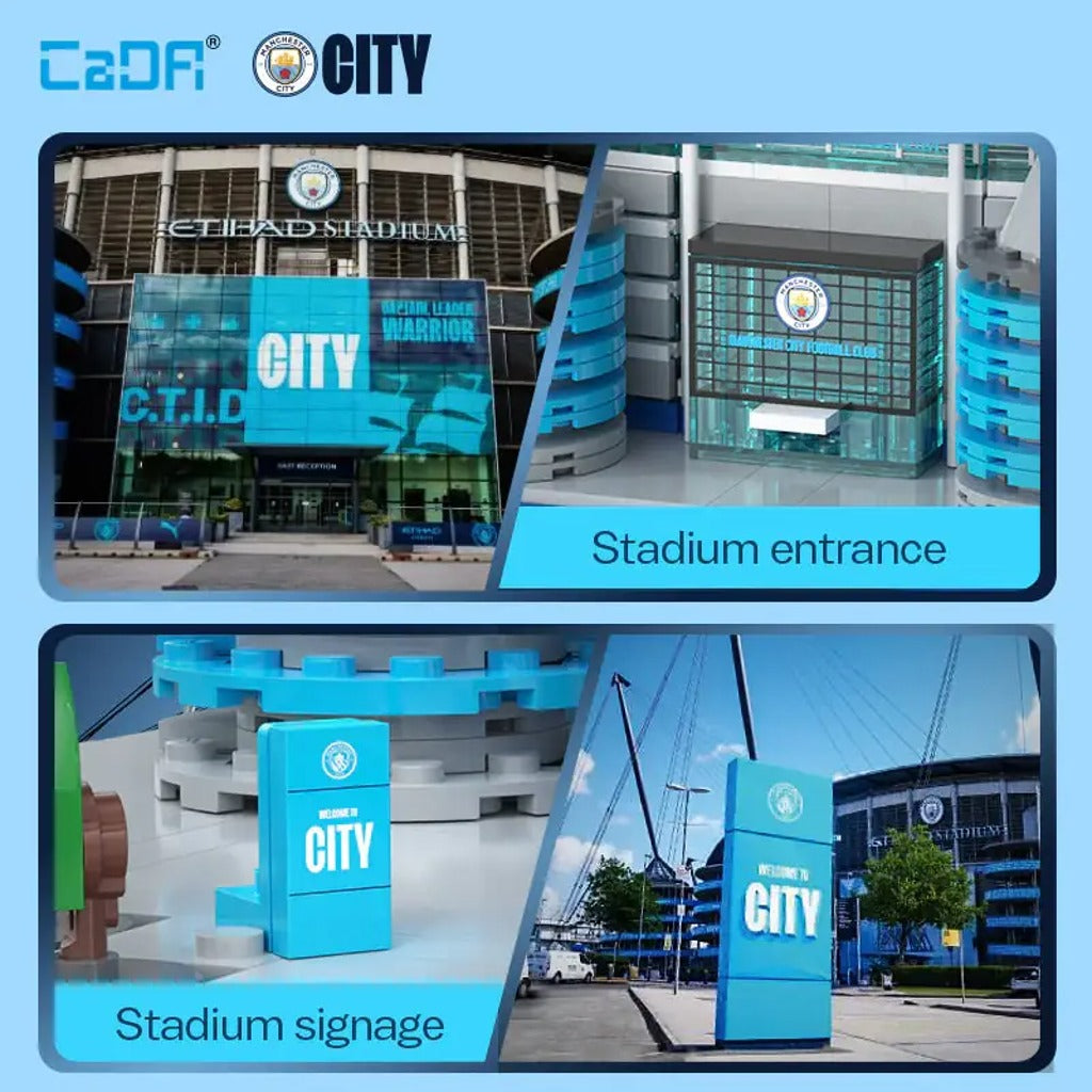 CaDA Manchester City Stadium (C66022W) building set - view 6