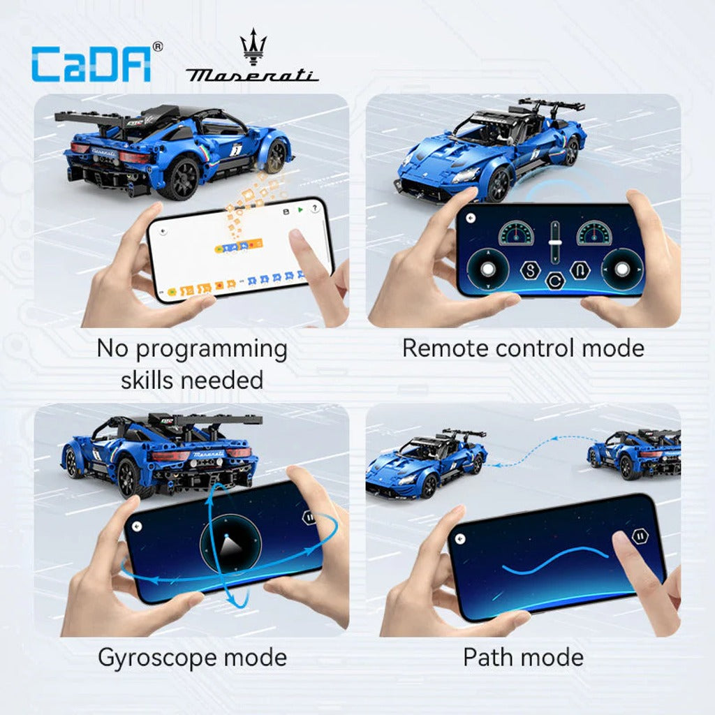 CaDA Maserati GT2 (C57013W) building set - view 8