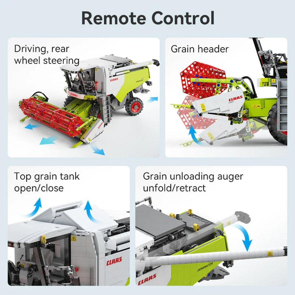 CaDA Master CLAAS Dominator 370 (C61508W) building set - view 4