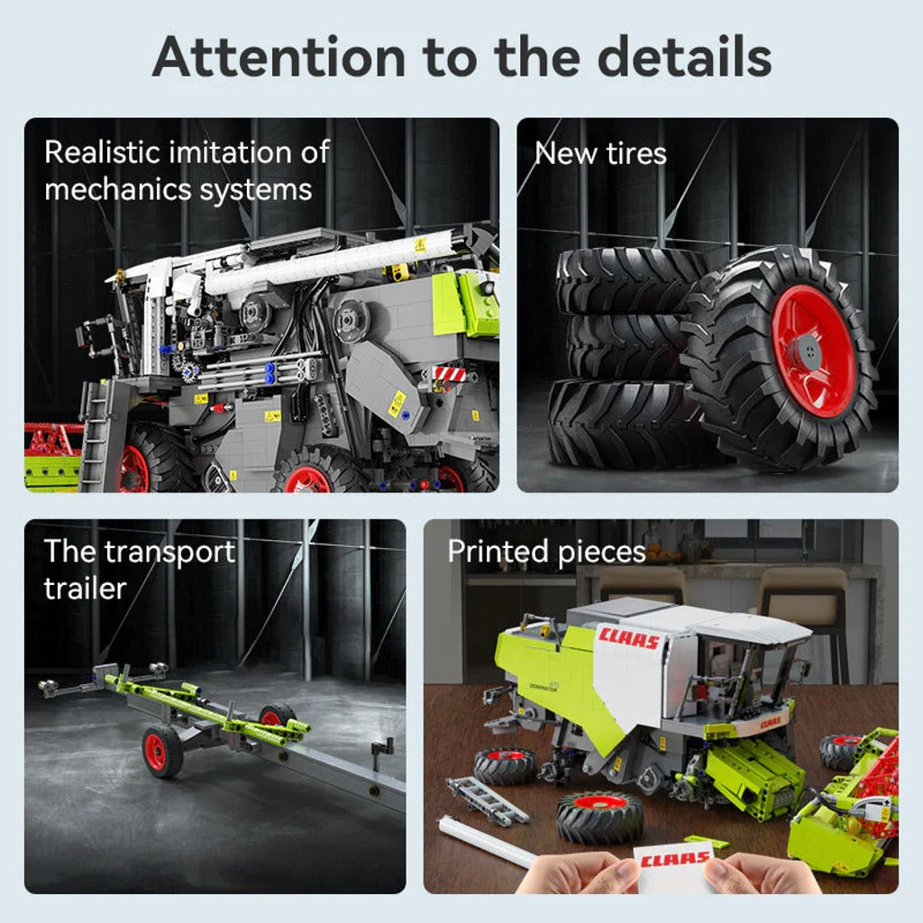 CaDA Master CLAAS Dominator 370 (C61508W) building set - view 5