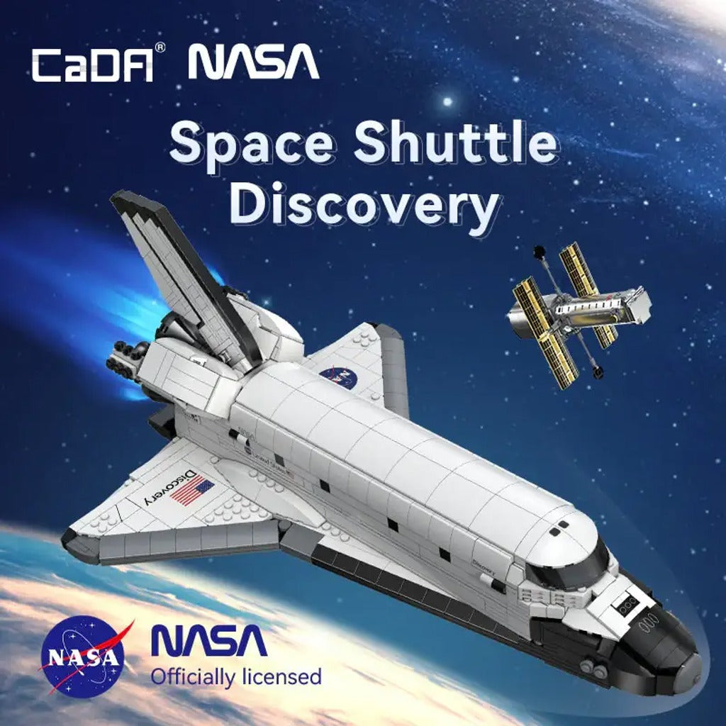 CaDA Master NASA Space Shuttle Discovery (C56052W) building set - view 2