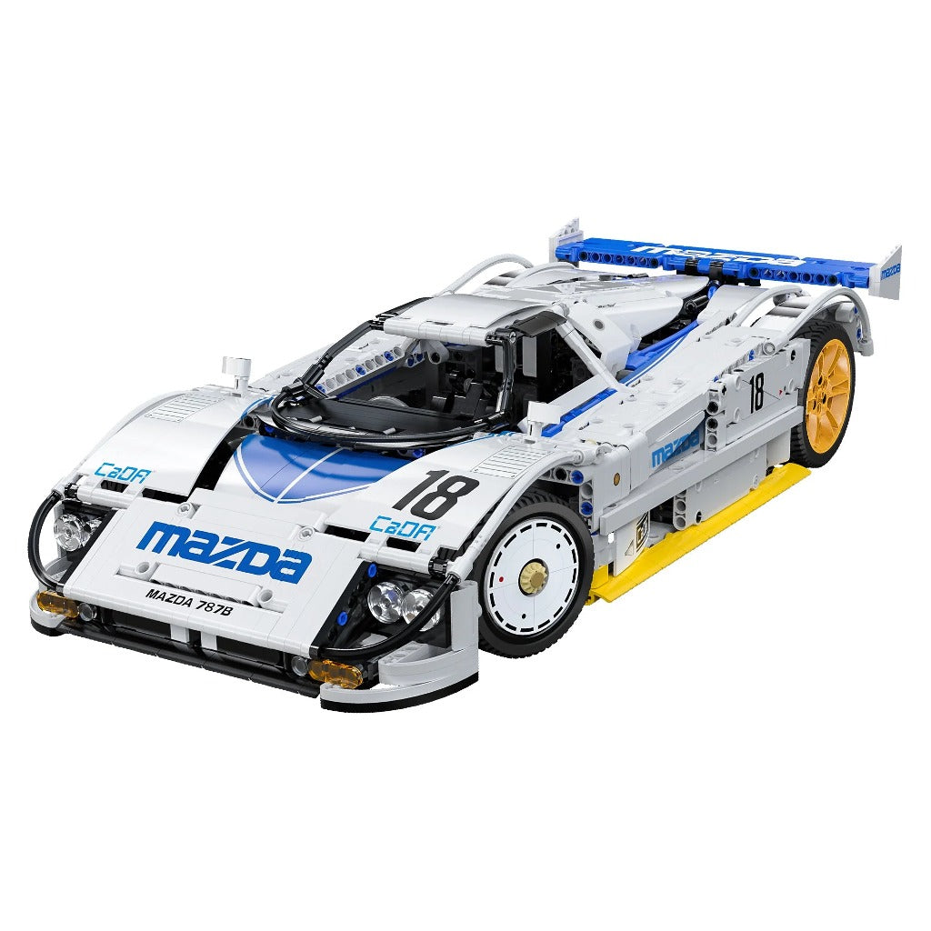 CaDA Mazda 787B (C63007W) building set - view 3