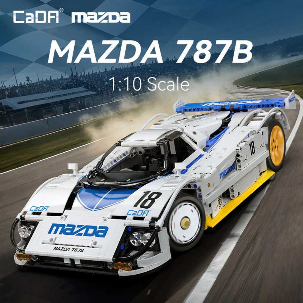 CaDA Mazda 787B (C63007W) building set