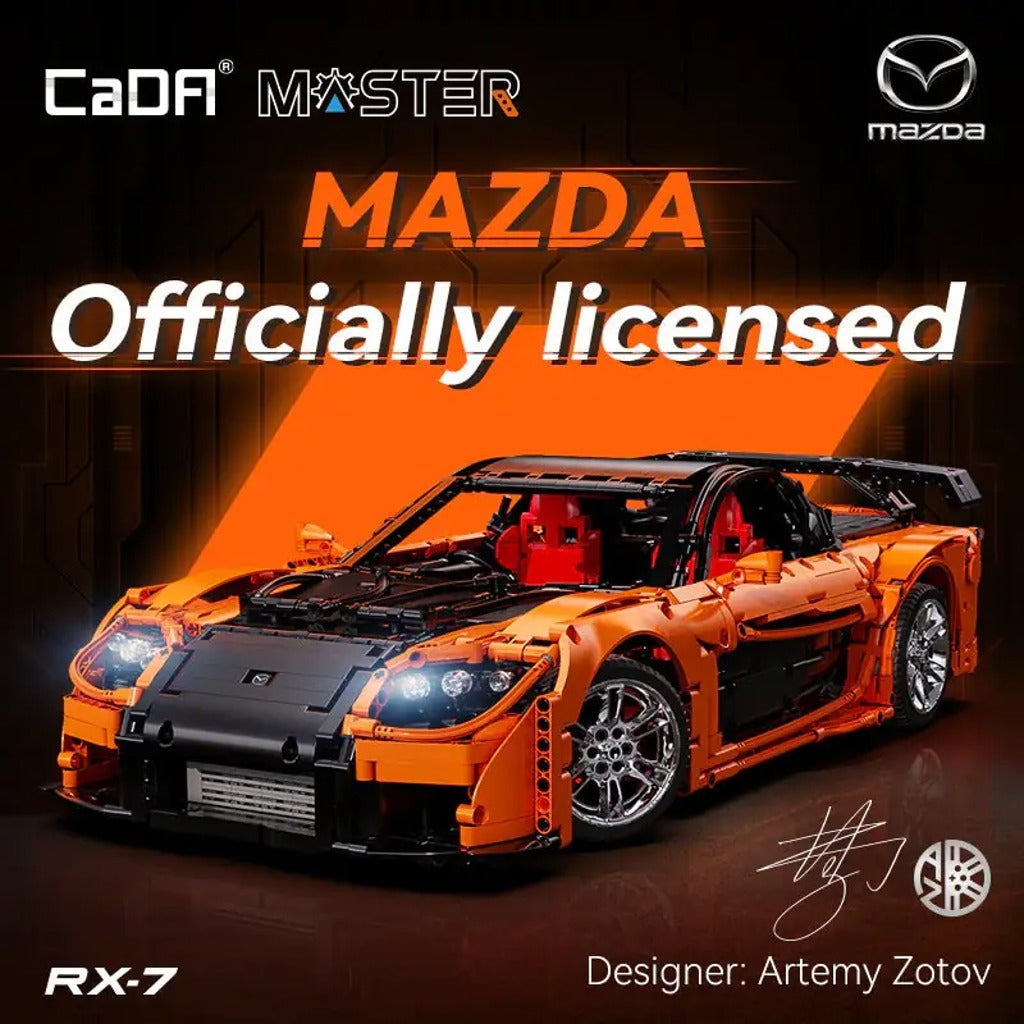 CaDA Mazda RX7 (C61502W) building set