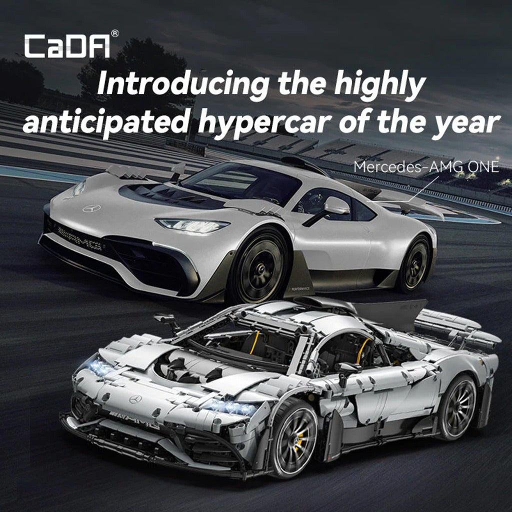 CaDA Mercedes-AMG ONE (C61503W) building set - view 7